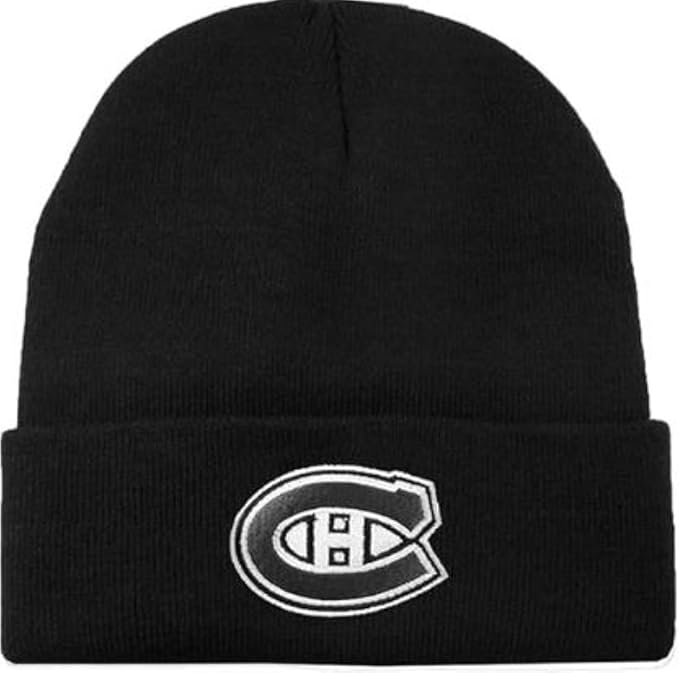 47 NHL Montreal Attitude Cuff Knit Beanie - Black