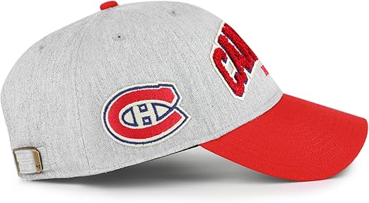 '47 NHL Montreal Canadiens Standish Adjustable hat - Grey/red