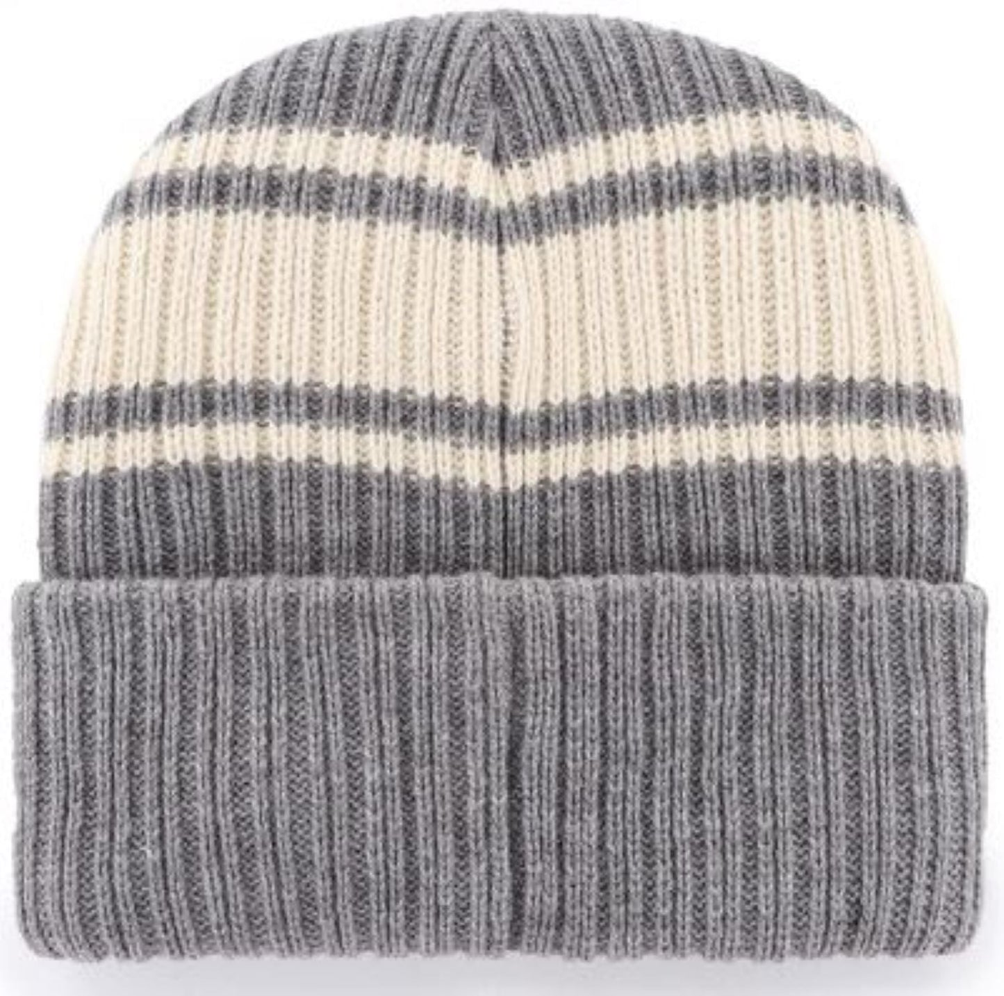 47 NHL Ottawa Senators Harbor Stripe Cuff Knit Beanie - Grey/White