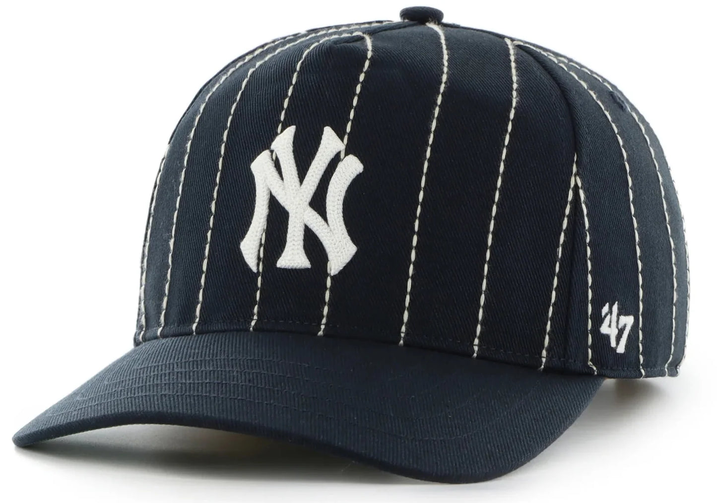 '47 MLB New York Yankees Rawlings Pinstripe Clean Up Adjustable Hat