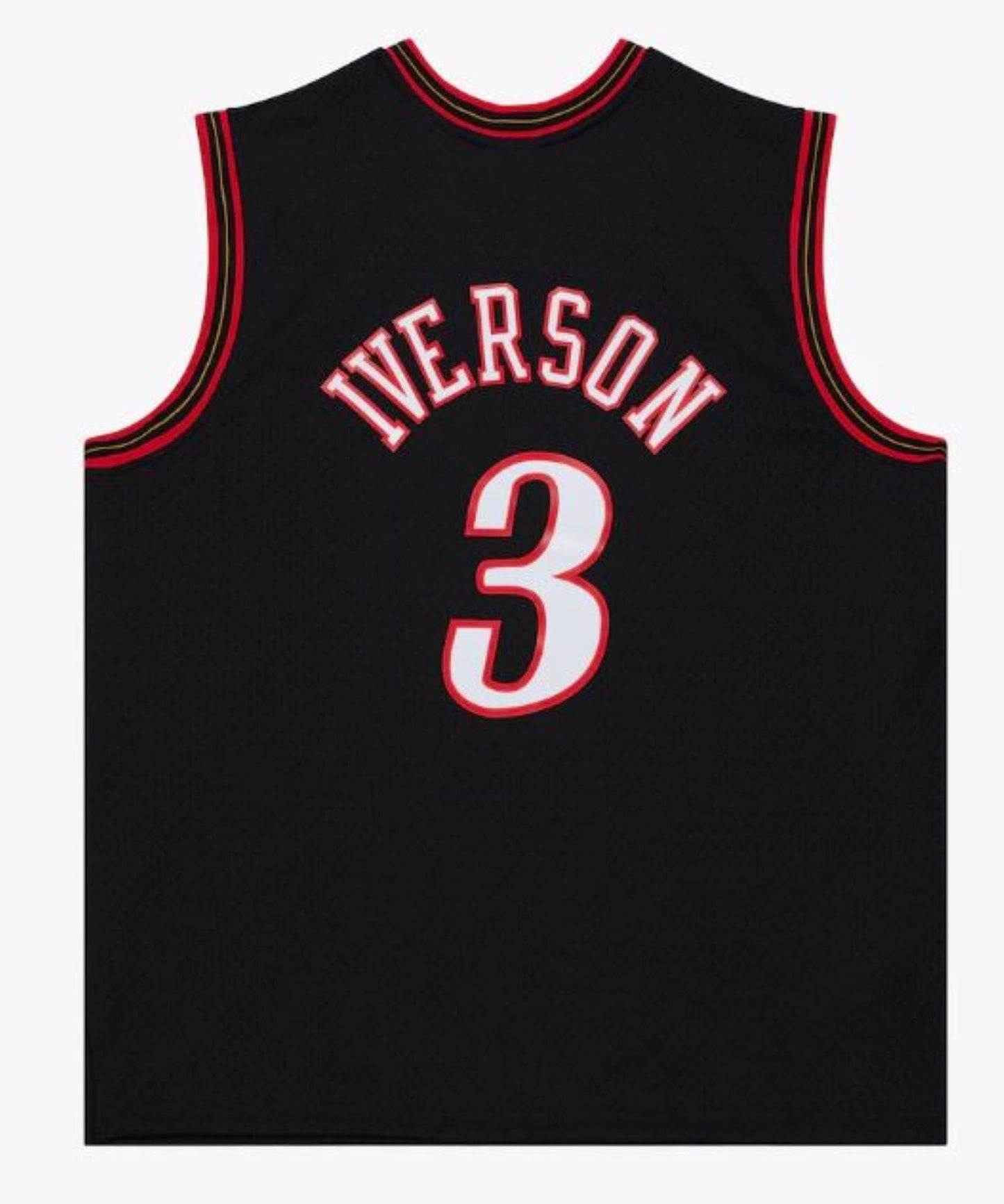 Mitchell & Ness NBA Allen Iverson Philadelphia 76ers 2000-01 Swingman Player Jersey - Black