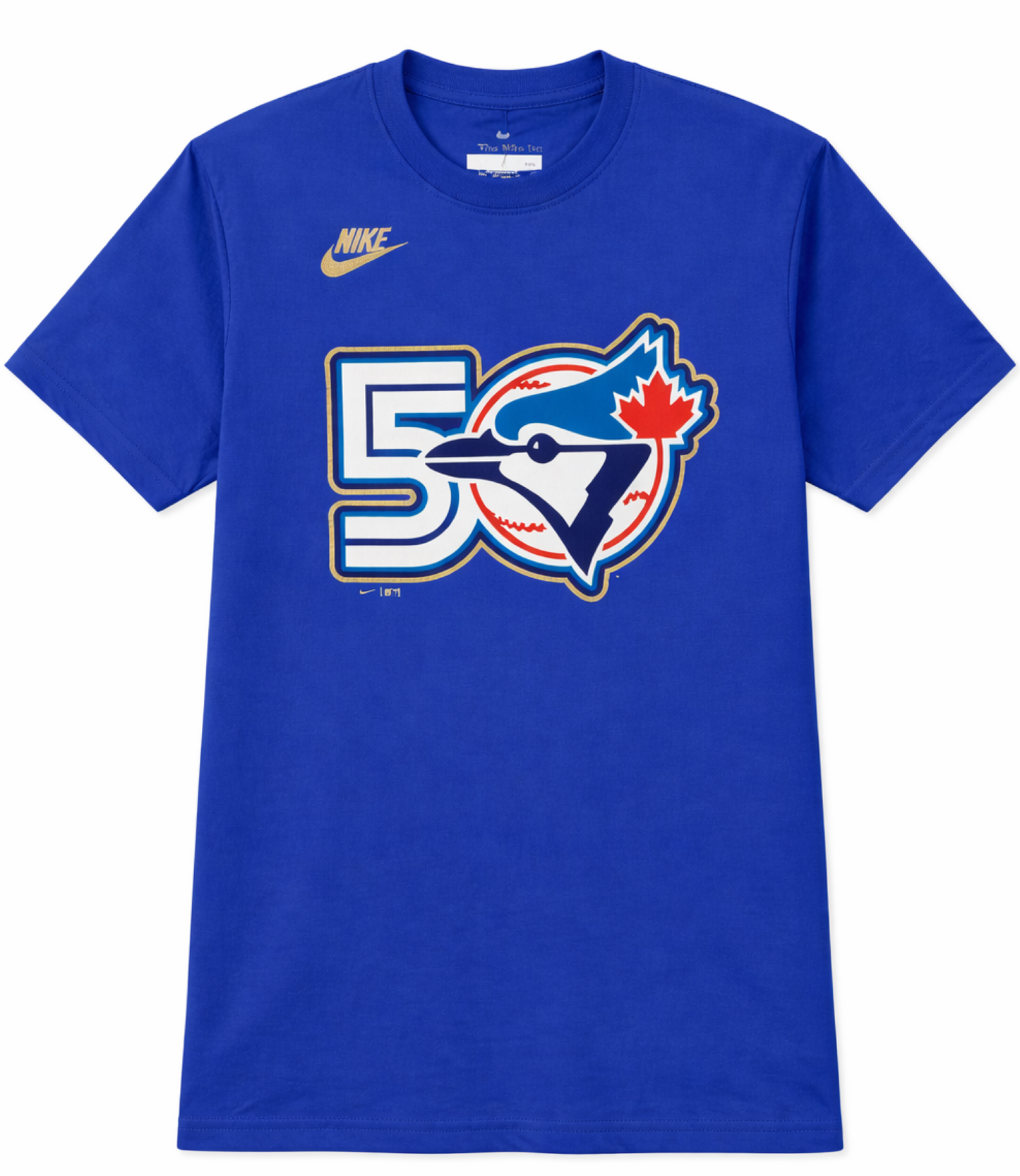 Nike MLB Toronto Blue Jays 50th Season Anniversary T-Shirt - Royal Blue