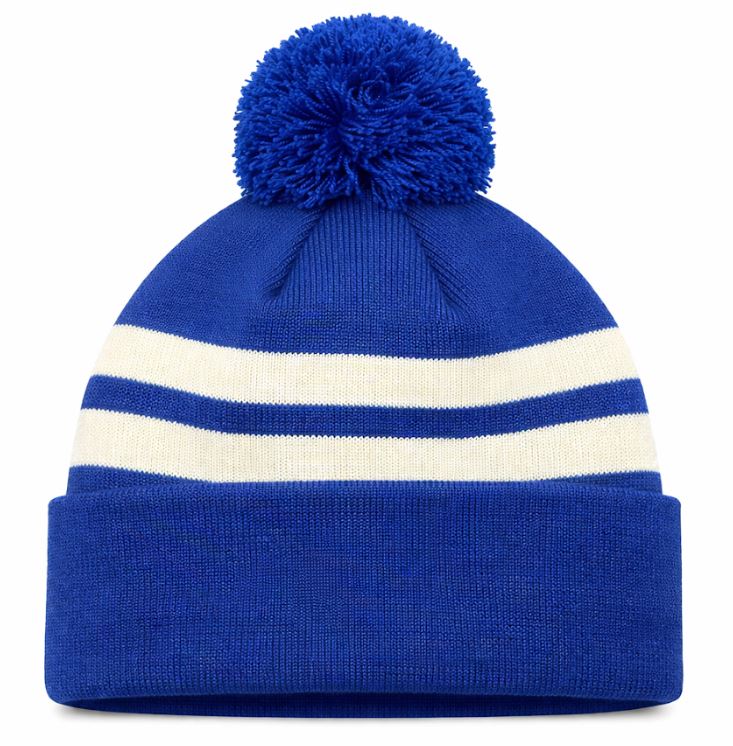 New Era MLB Toronto Blue Jays Cuffed Knit Beanie - Royal/White