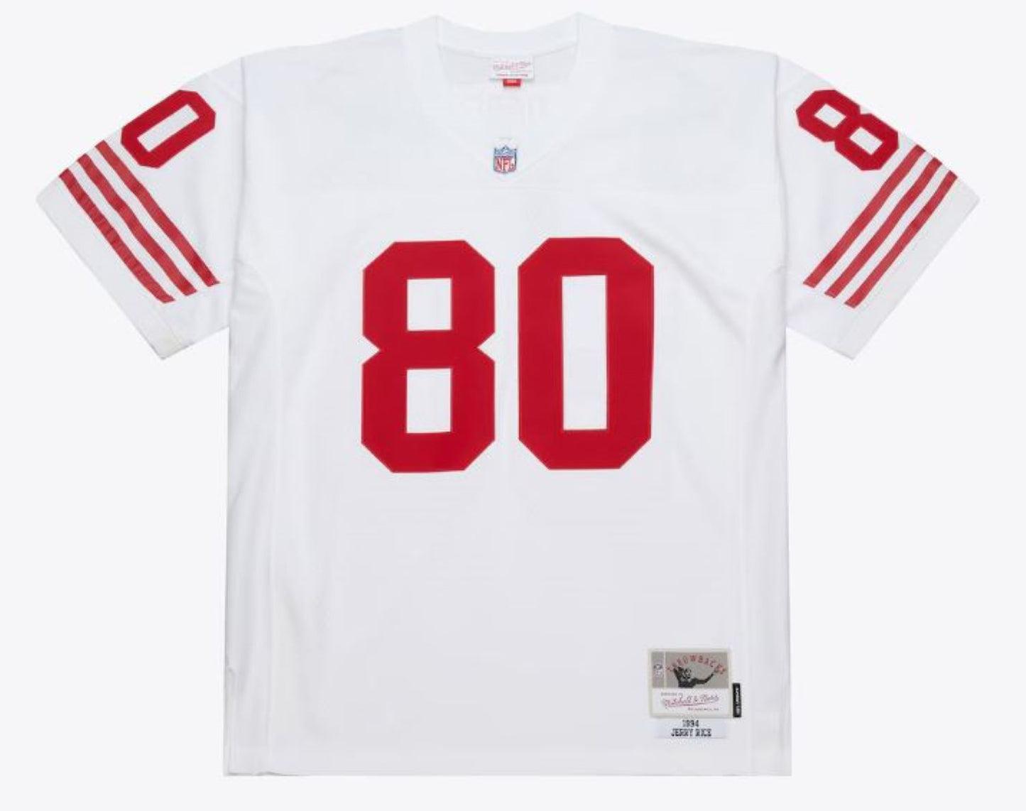 Mitchell & Ness Jerry Rice San Francisco 49ers 1994 Legacy Player Jersey - White/Red
