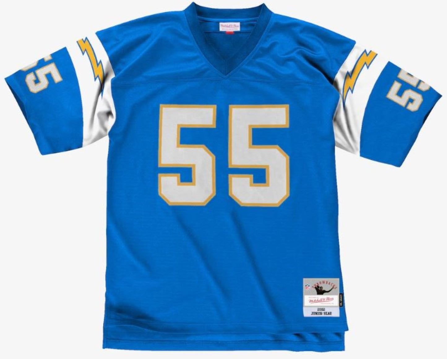 Mitchell & Ness Junior Seau San Diego Chargers 2002 Legacy Player Jersey - Powder Blue