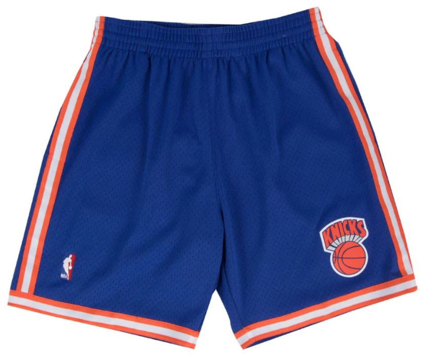 Mitchell & Ness Men's New York Knicks 1991 Swingman Shorts - Blue/Orange
