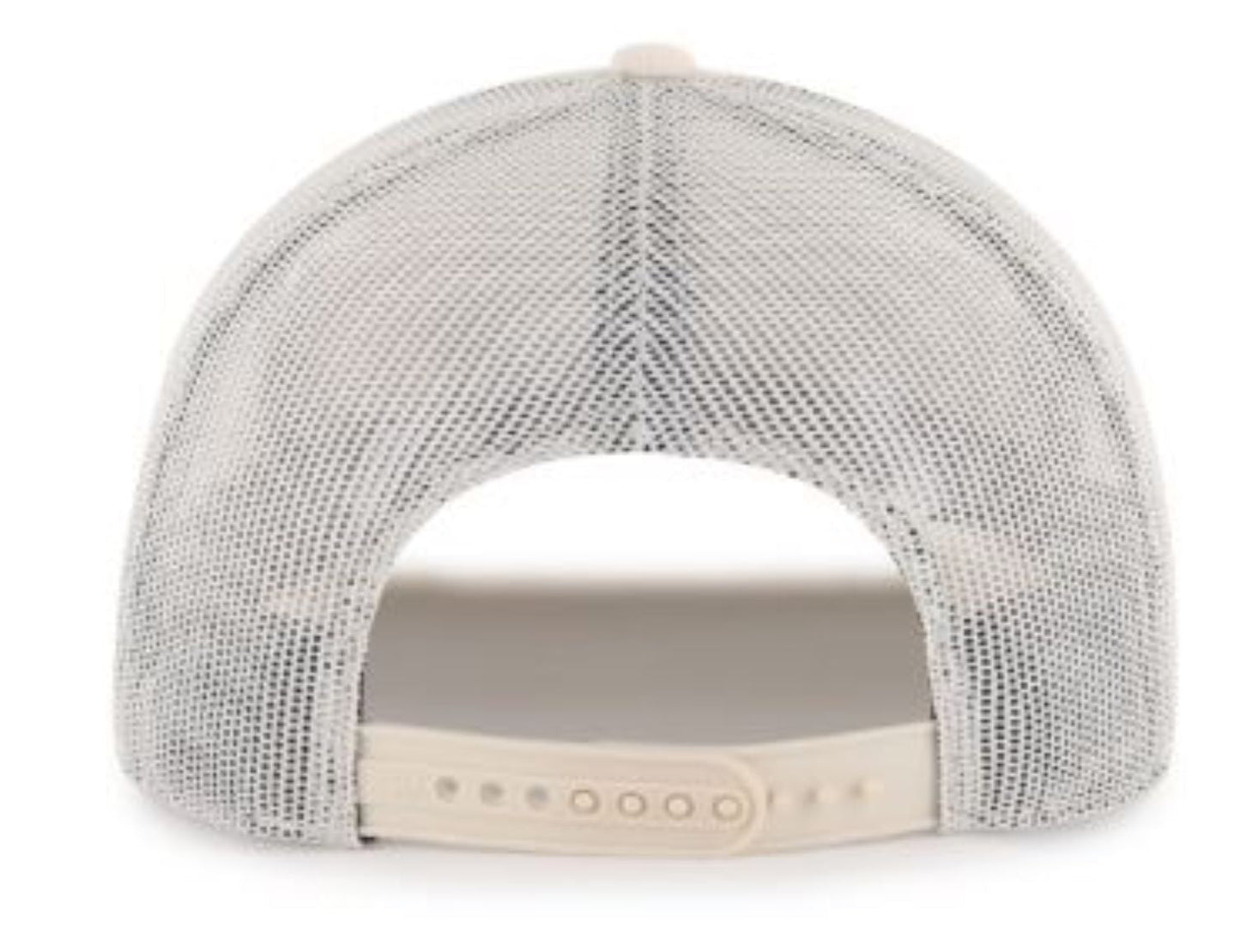 47 NHL Edmonton Oilers Leland Trucker Mesh Adjustable Hat - Tan