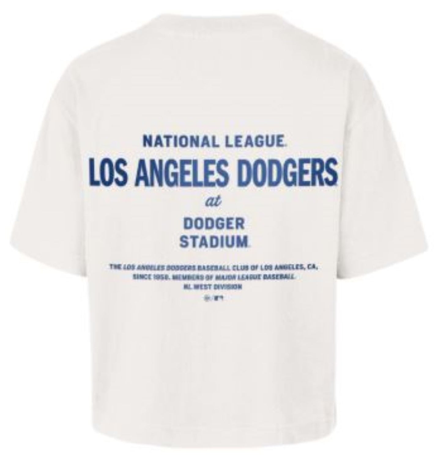 '47 MLB Los Angeles Women's Leon City Tee - White