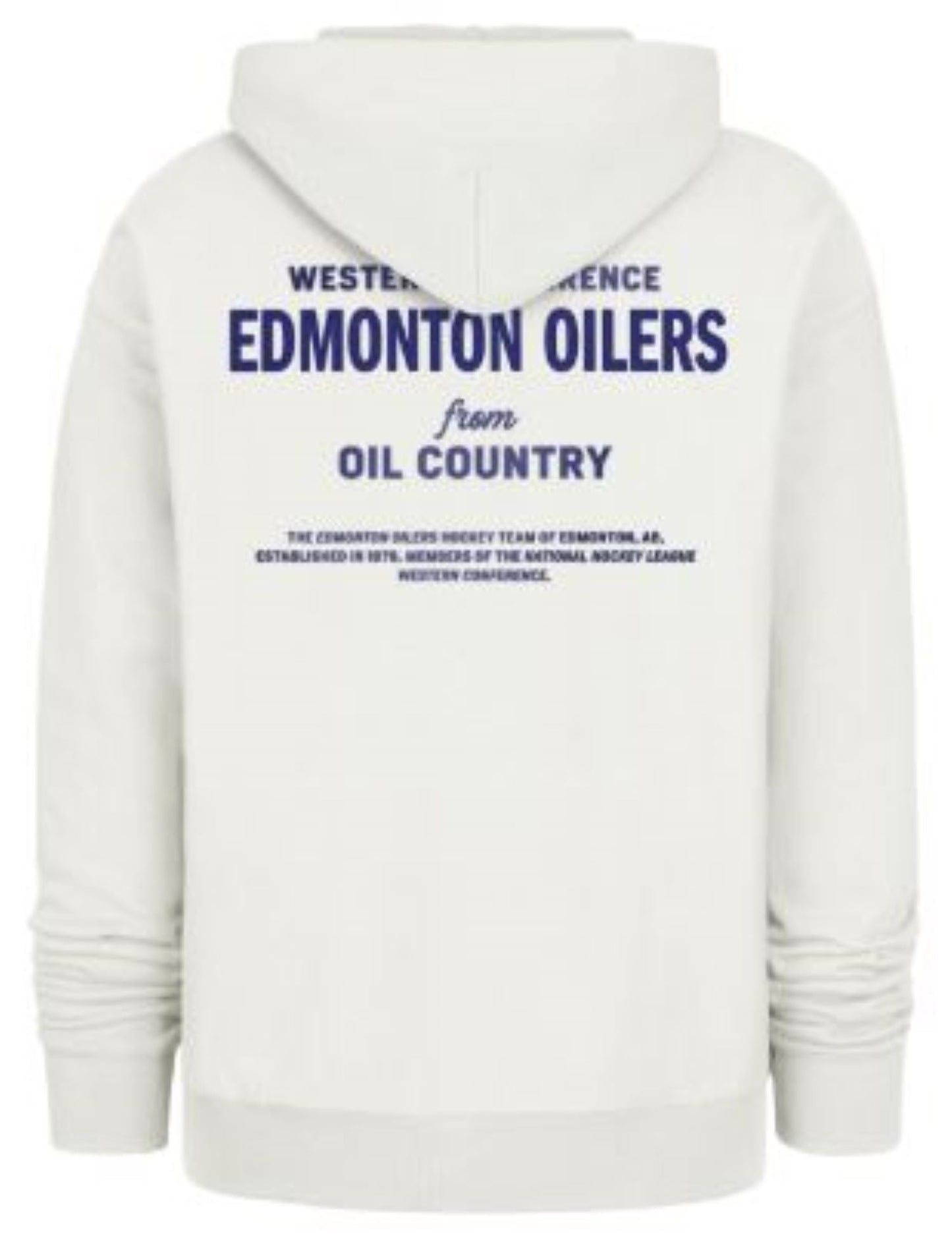 '47 NHL Edmonton Oilers Leon Foundation Hood - White