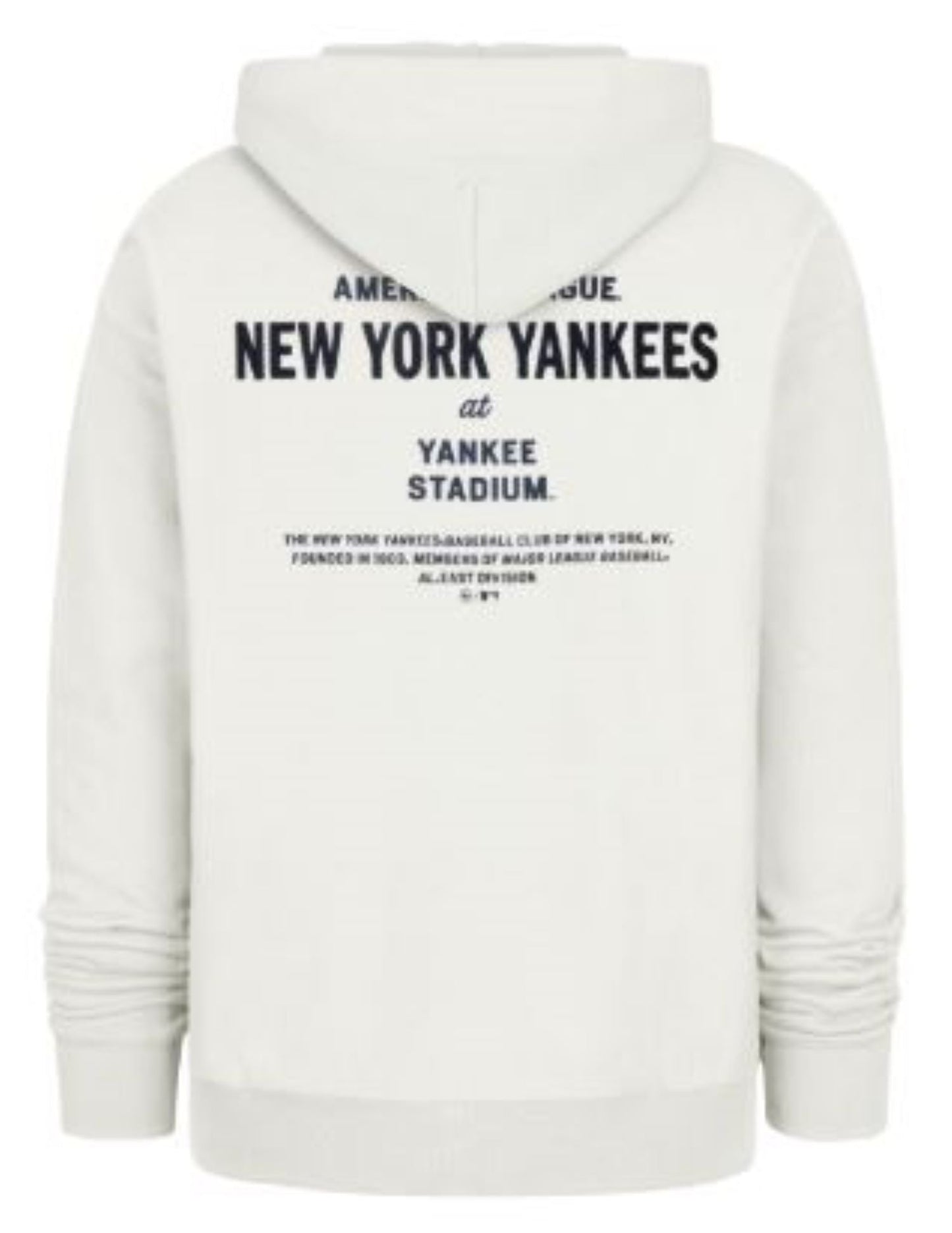 '47 MLB New York Yankees Leon Foundation Hoodie - Cream