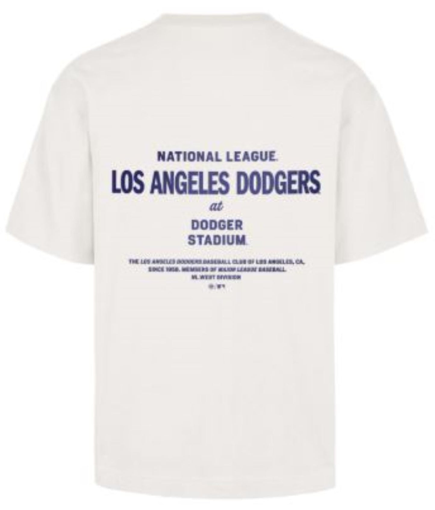'47 MLB Los Angeles Dodgers Leon Foundation Tee - White