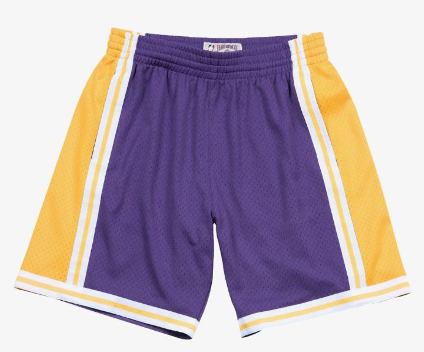Mitchell & Ness Men's Los Angeles Lakers 1984 Swingman Shorts - Purple/Yellow