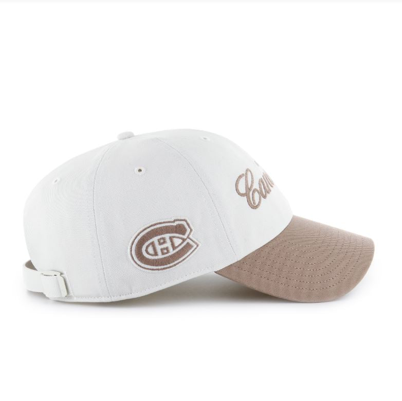 '47 NHL Montreal Canadiens Foundational TT Clean Up Hat - White/Tan