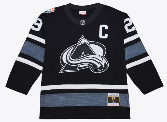 Mitchell & Ness NHL 2019 All-Star Game Colorado Avalanche Nathan MacKinnon Jersey - Black/White