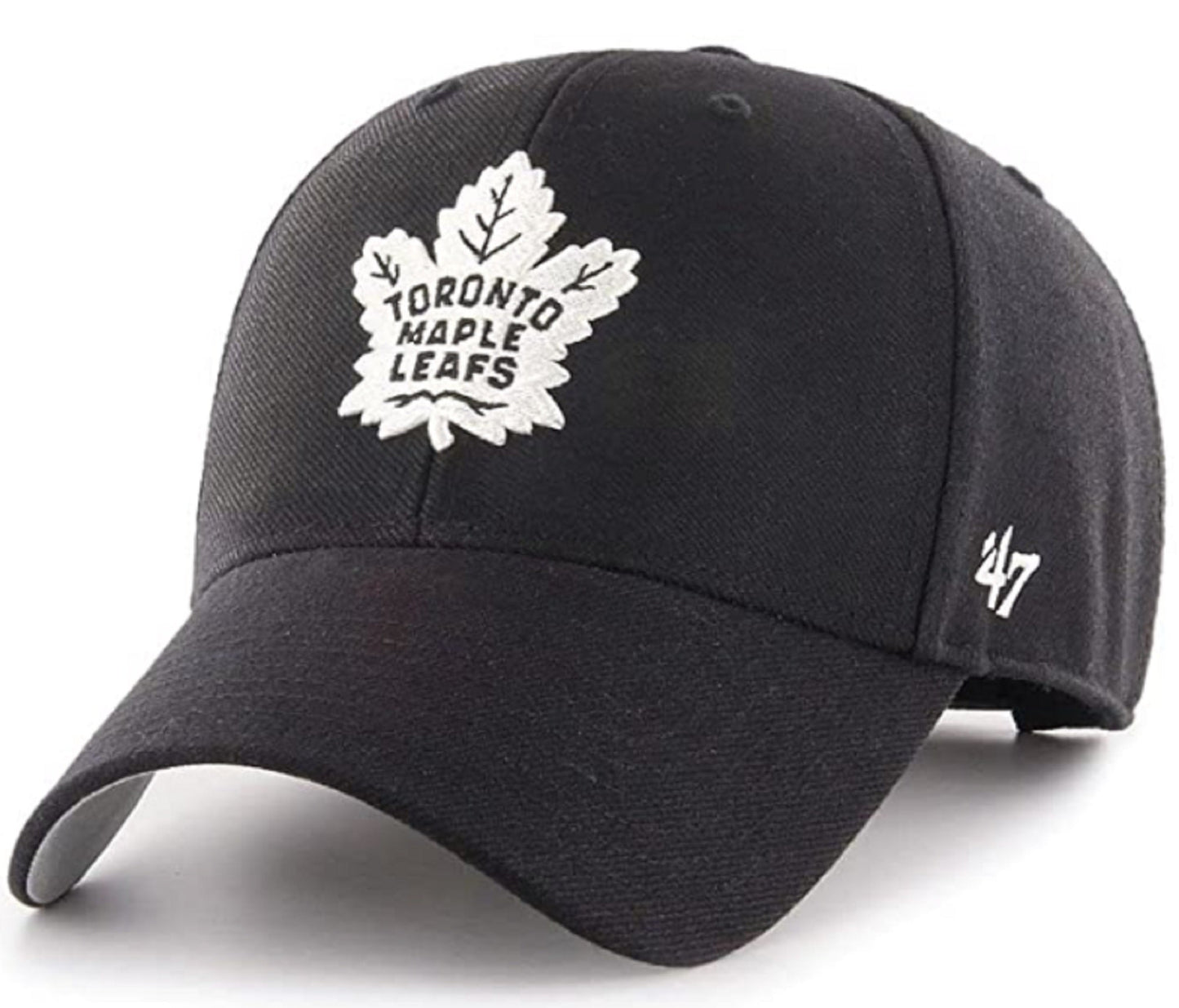 Toronto Maple Leafs '47 Adjustable Structured MVP Hat Black