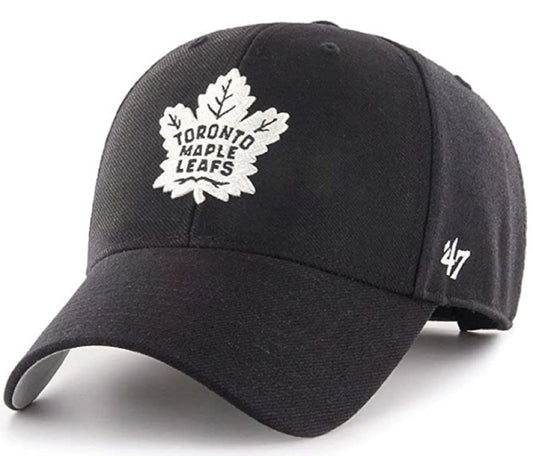 Toronto Maple Leafs '47 Adjustable Structured MVP Hat Black