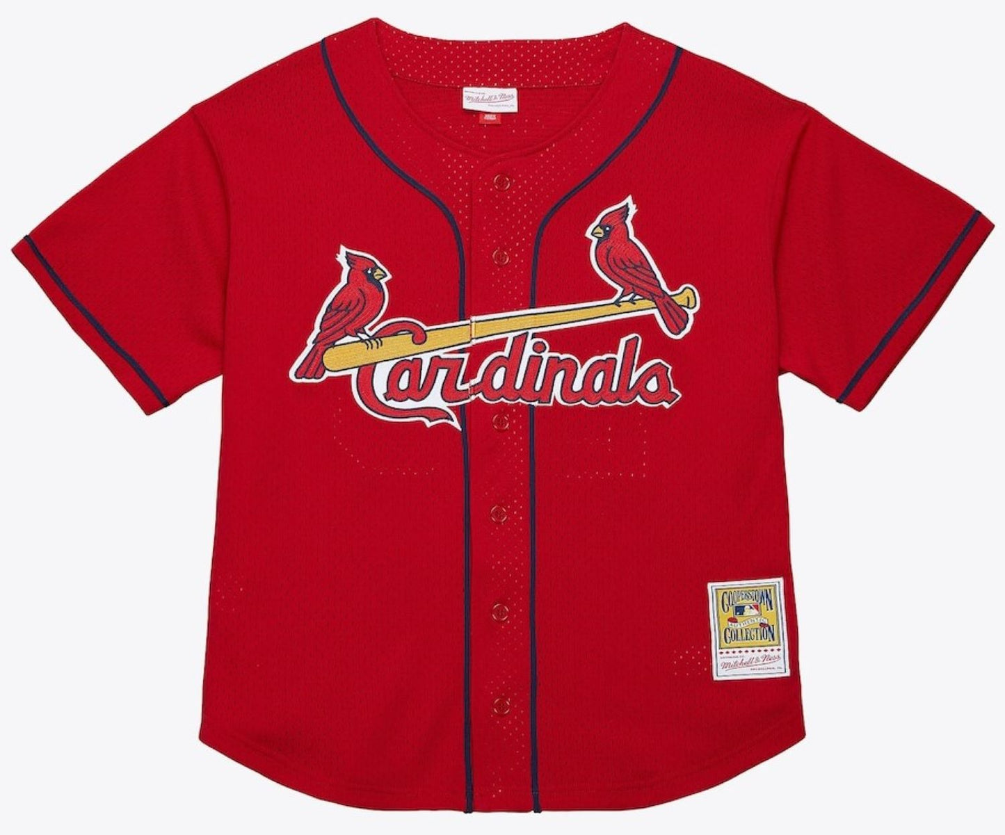 Mitchell & Ness MLB Mark McGwire St. Louis Cardinals 1998 Player Jersey - Red