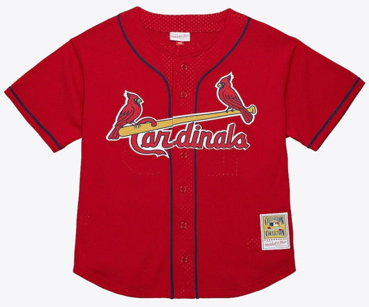 Mitchell & Ness MLB Mark McGwire St. Louis Cardinals 1998 Player Jersey - Red