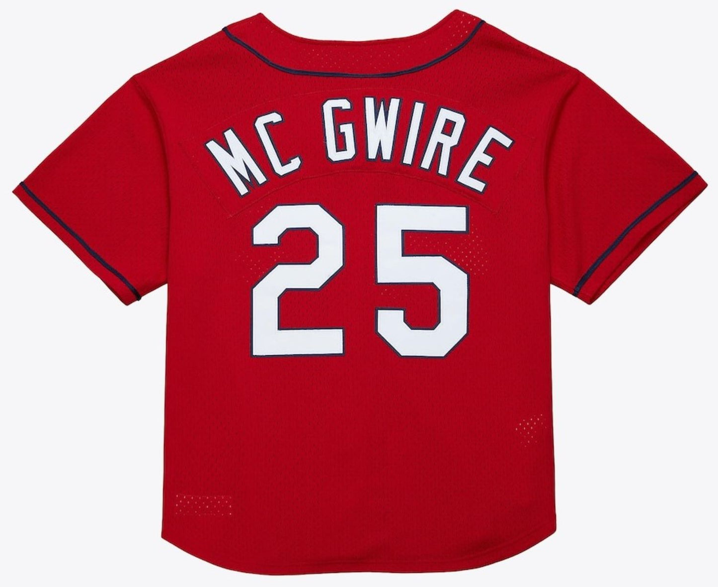 Mitchell & Ness MLB Mark McGwire St. Louis Cardinals 1998 Player Jersey - Red