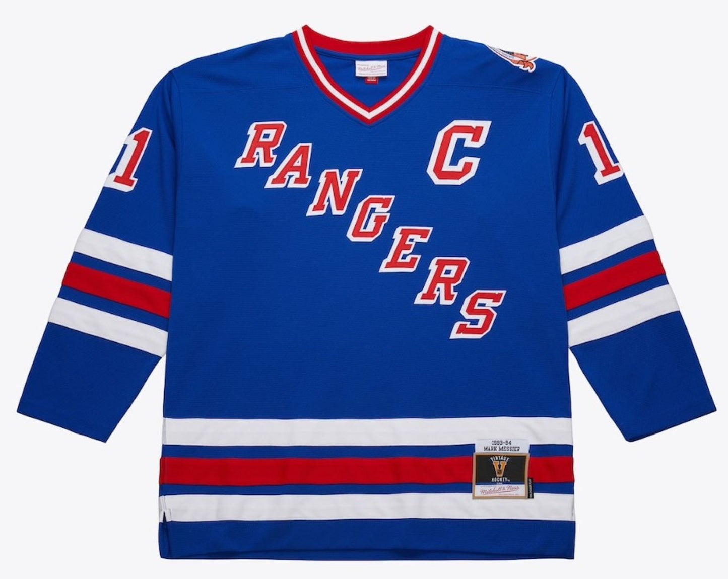 Mitchell & Ness NHL Mark Messier New York Rangers 1993-94 Power Play Player Jersey - Blue