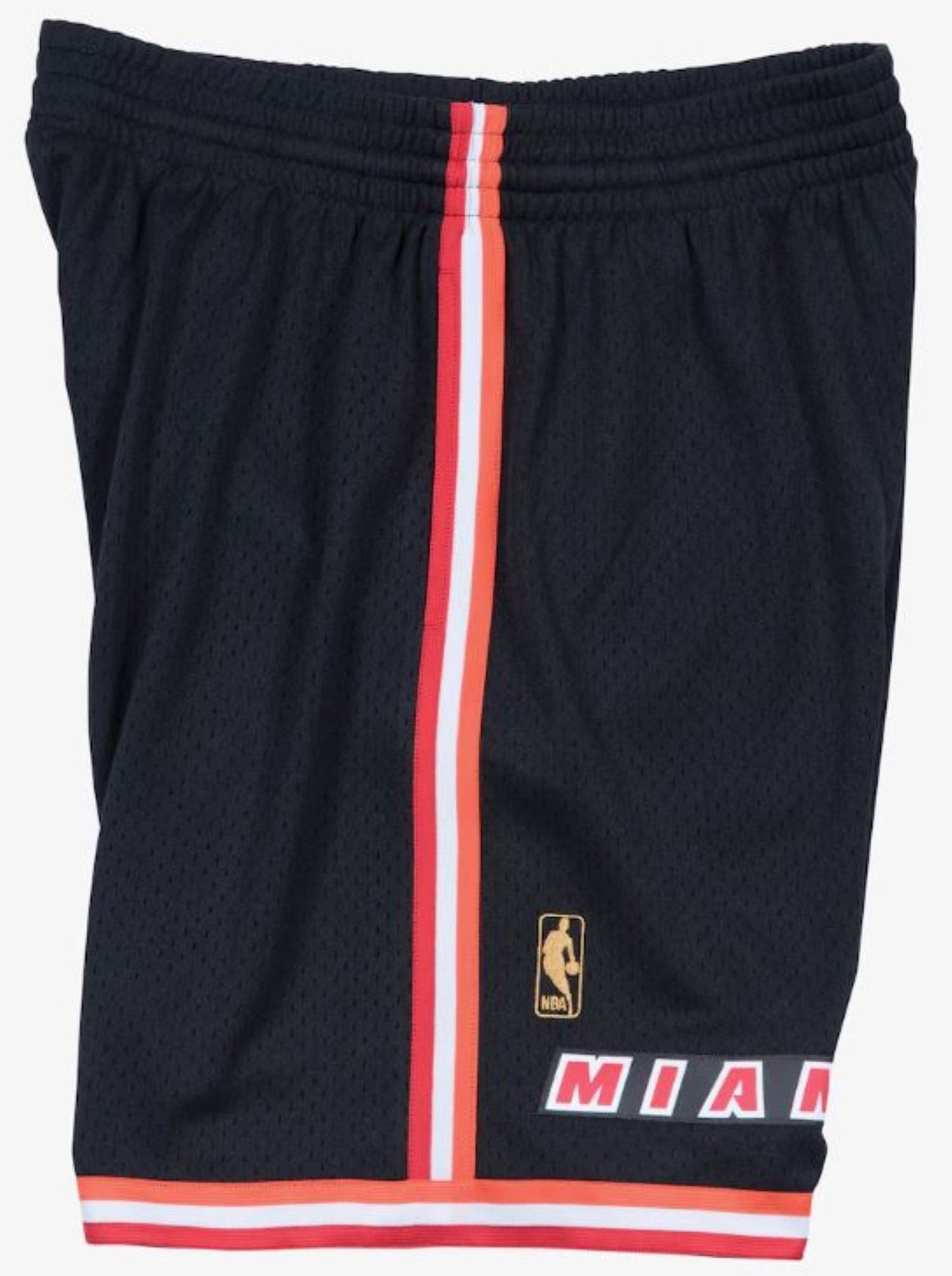 Mitchell & Ness Men's Miami Heat 1996 Swingman Shorts - Black/Red