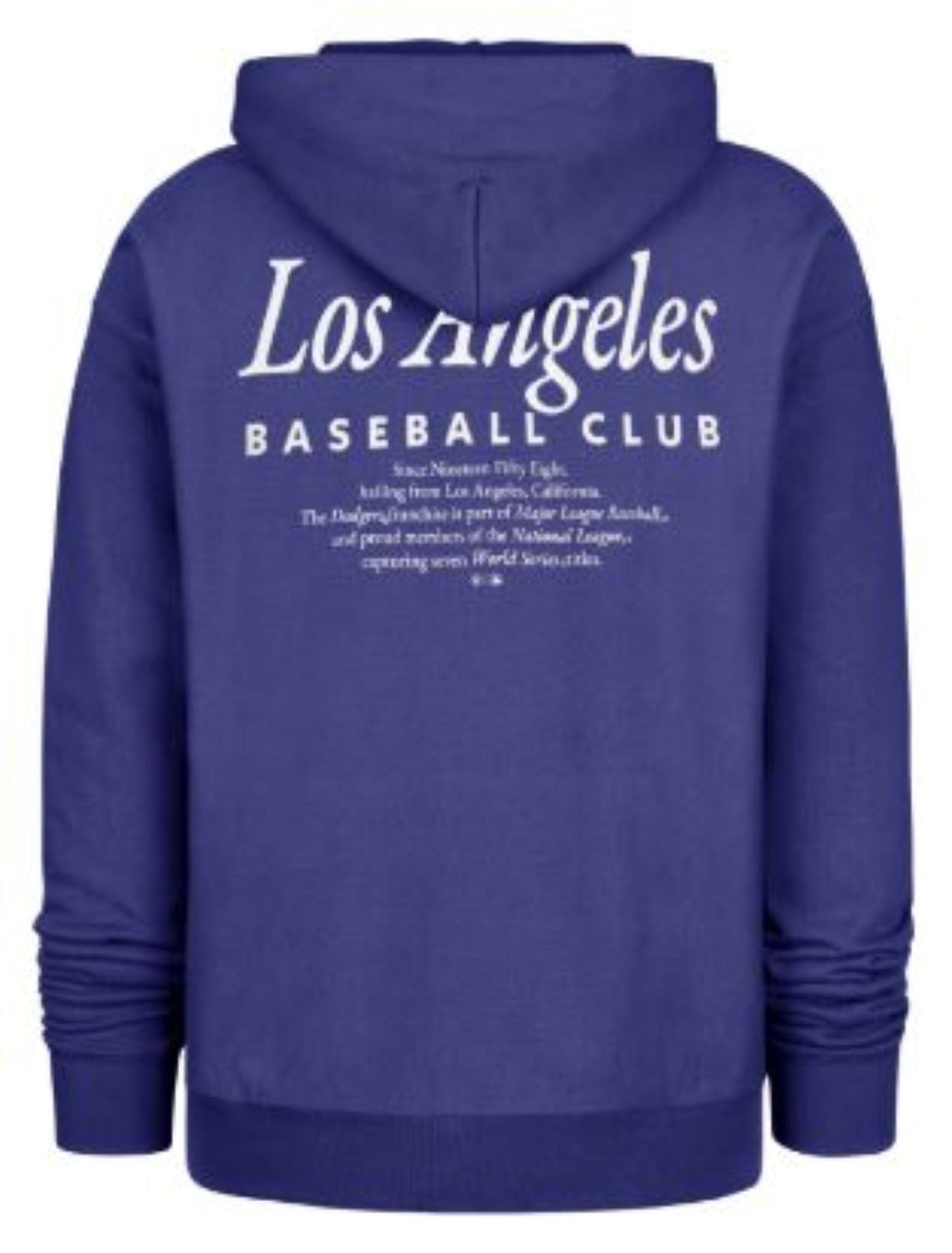 '47 MLB Los Angeles Dodgers Mondo Foundation Hoodie - Blue