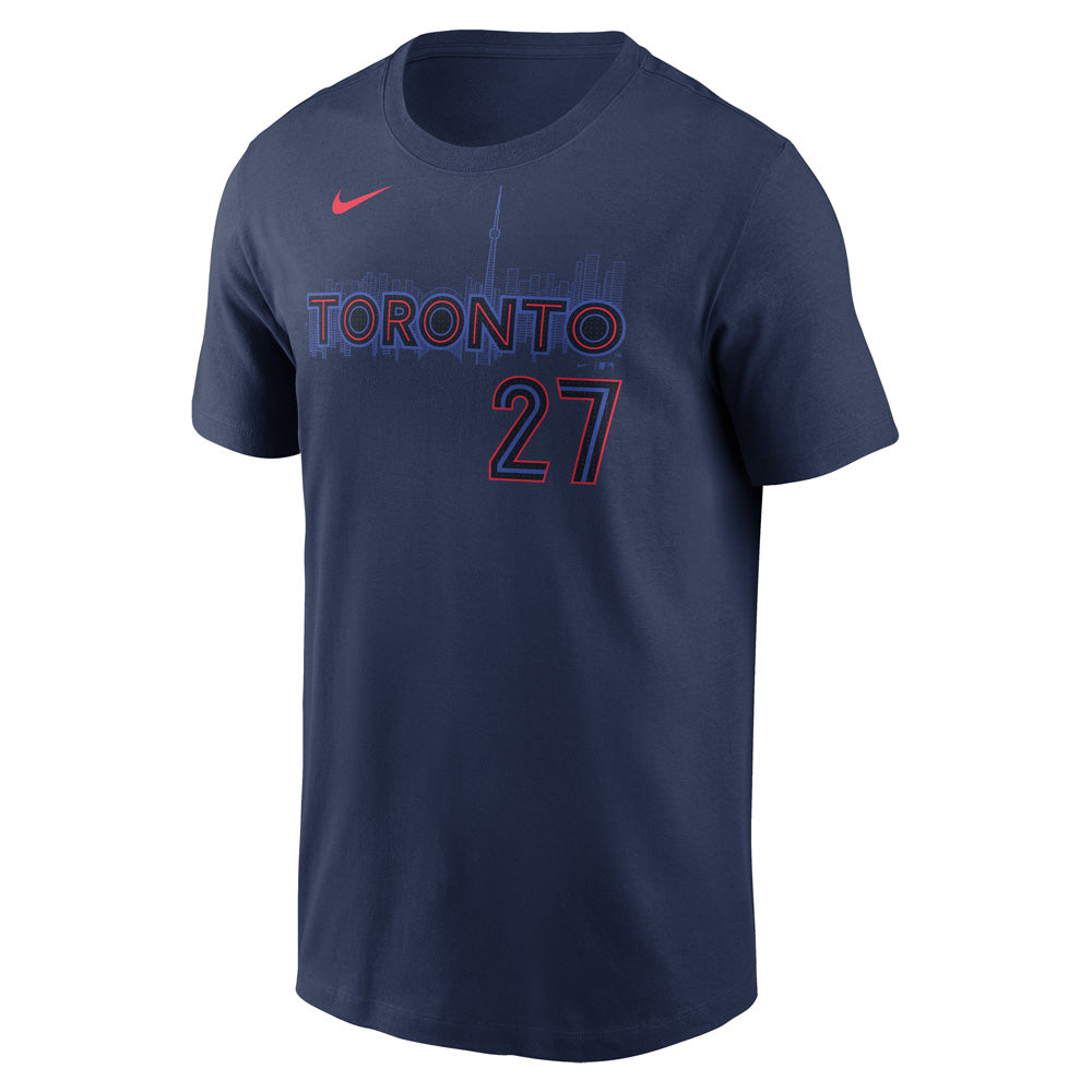 Nike MLB Toronto Blue Jays Vladimir Guerrero Jr. City Connect Men's T-Shirt - Navy