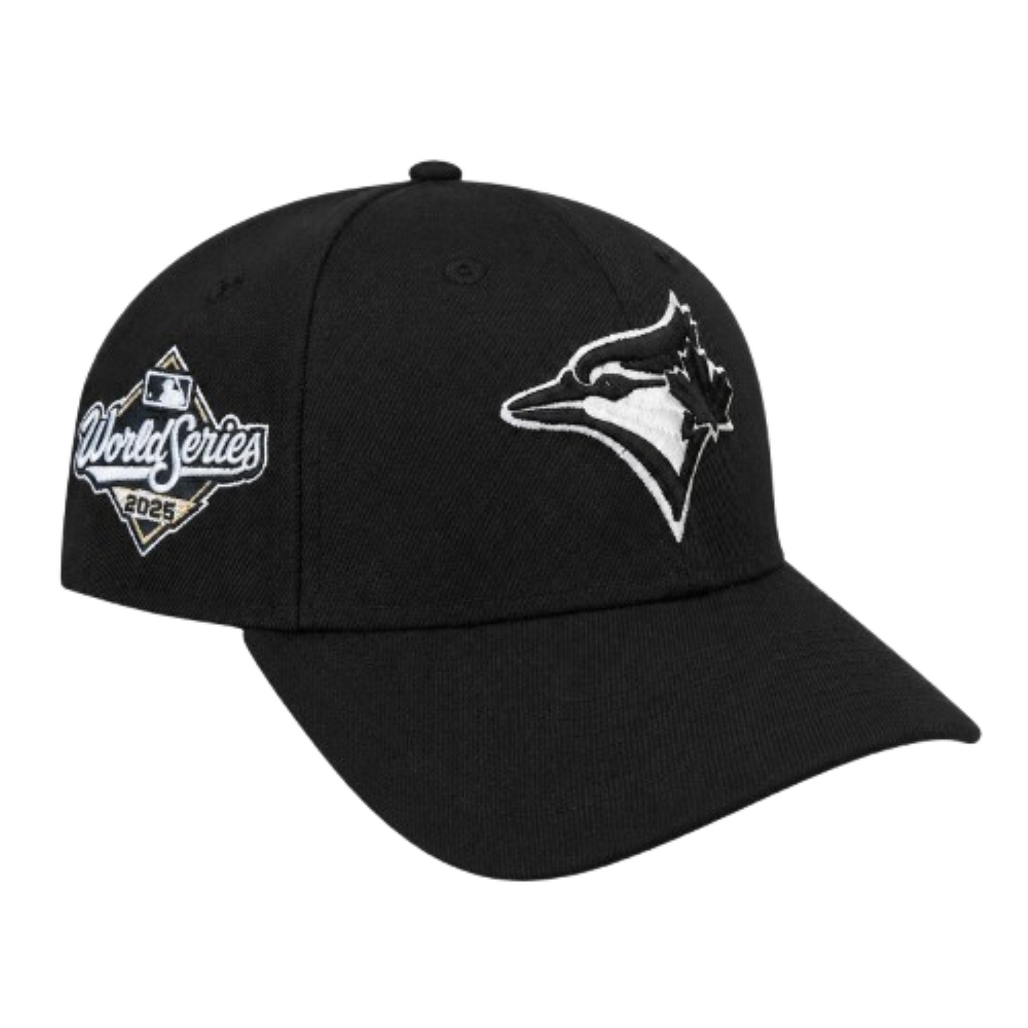 New Era 9FORTY MLB Toronto Blue Jays 2025 World Series Side Patch Authentic Collection Adjustable Hat