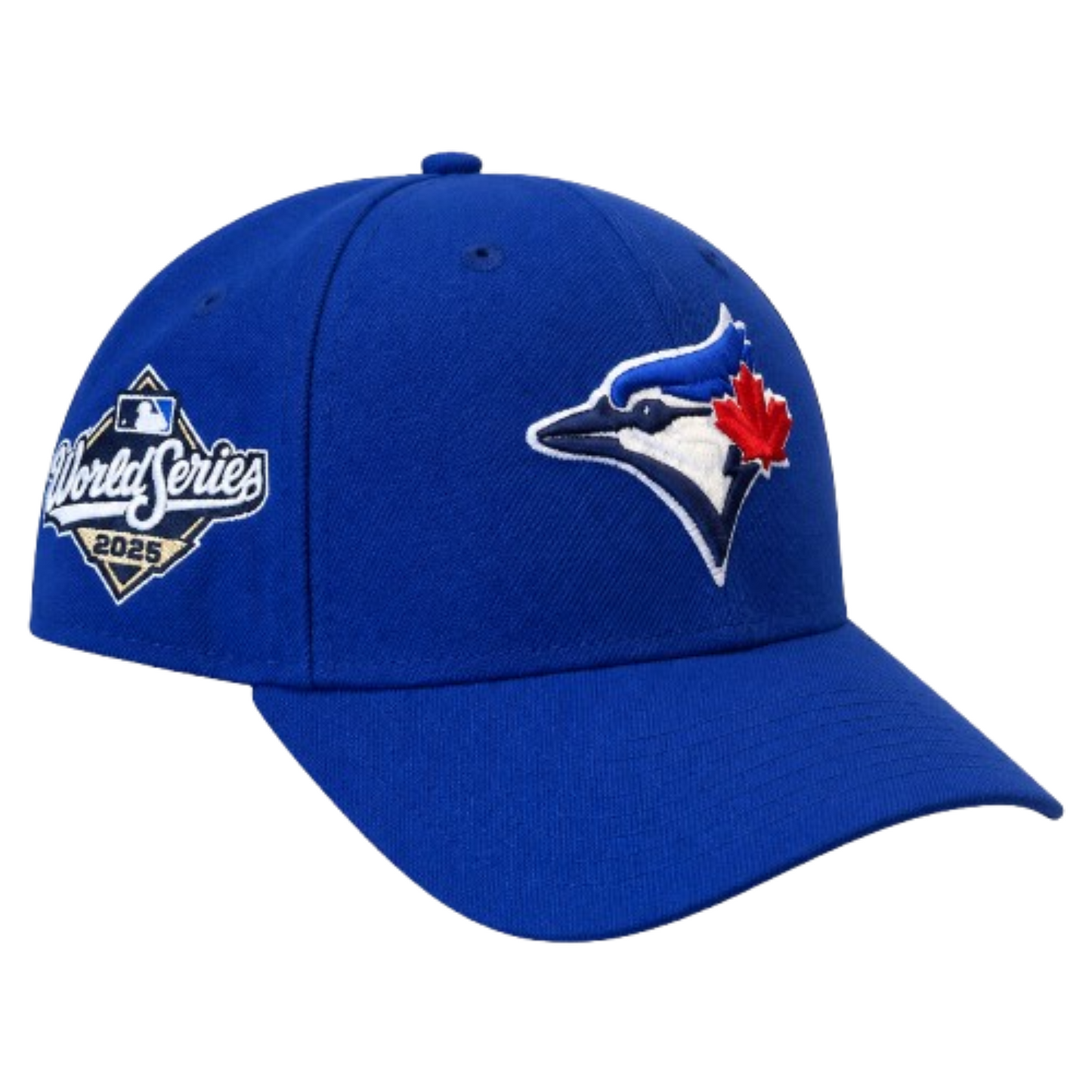 New Era 9FORTY MLB Toronto Blue Jays 2025 World Series Side Patch Authentic Collection Adjustable Hat