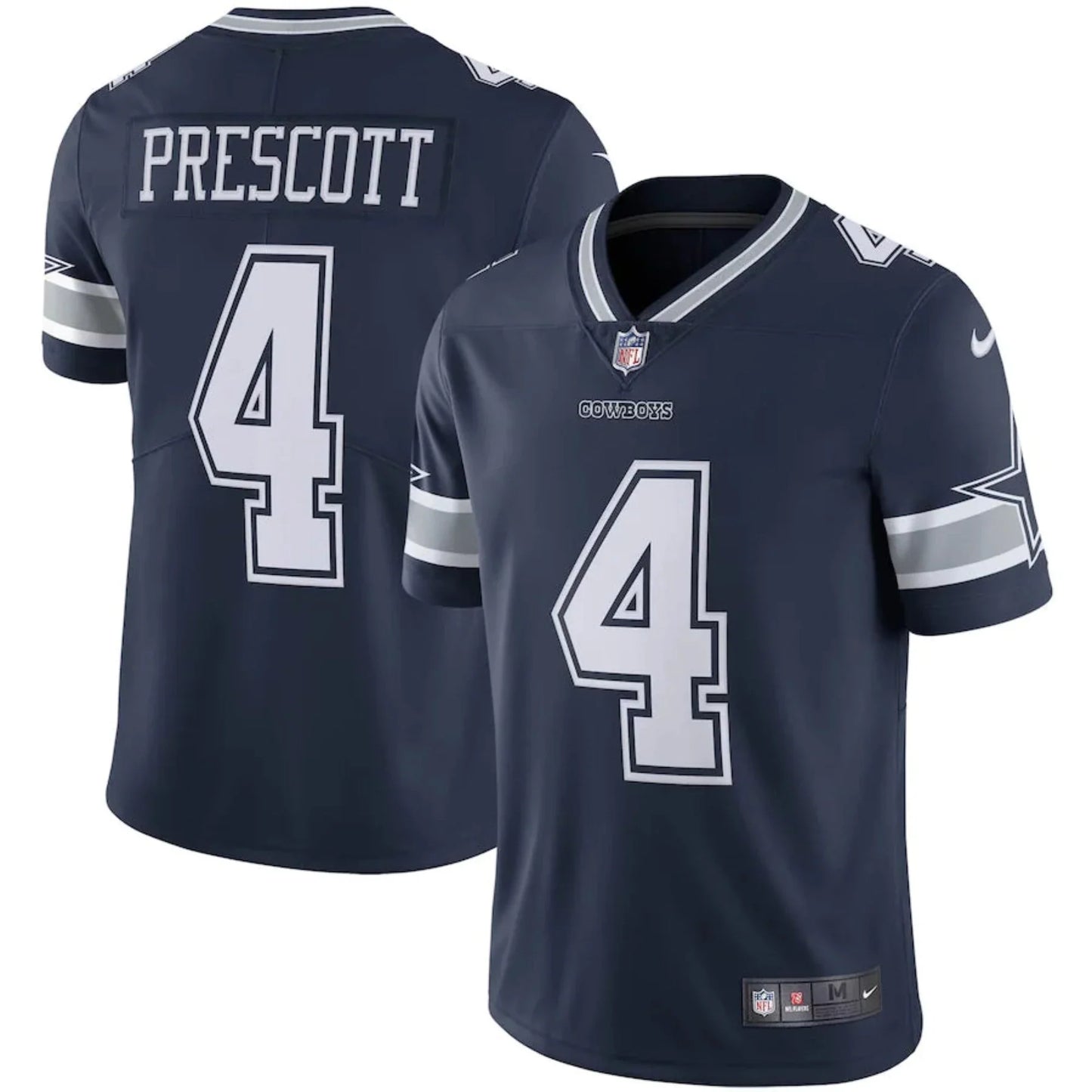 Men's Limited Nike Dak Prescott Dallas Cowboys - Navy