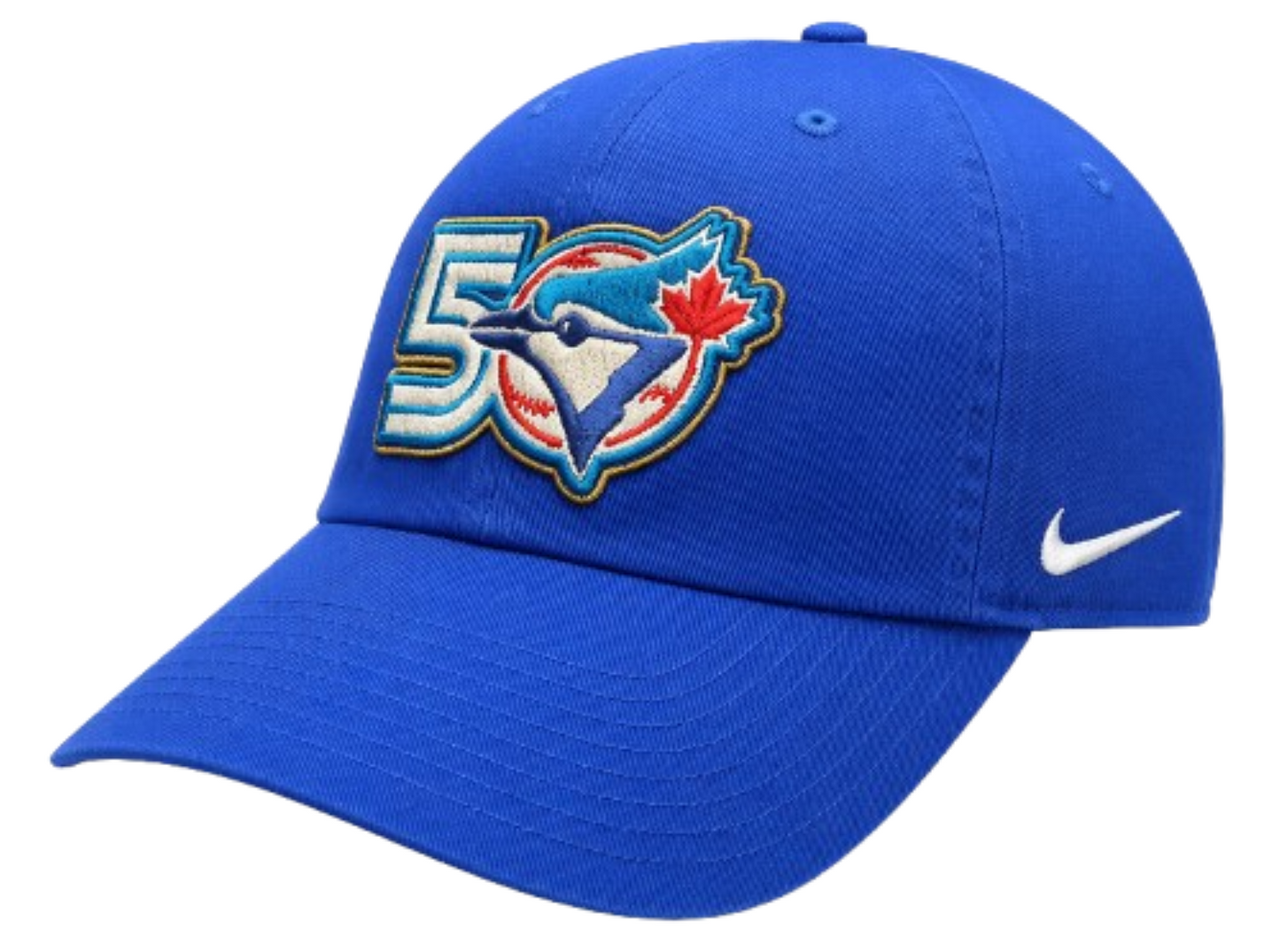 Nike MLB Toronto Blue Jays 50th Anniversary Adjustable Club Cap - Royal Blue