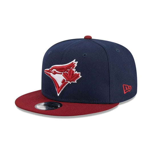 MLB New Era Toronto Blue Jays Youth 9Fifty Snapback hat - Navy / Maroon