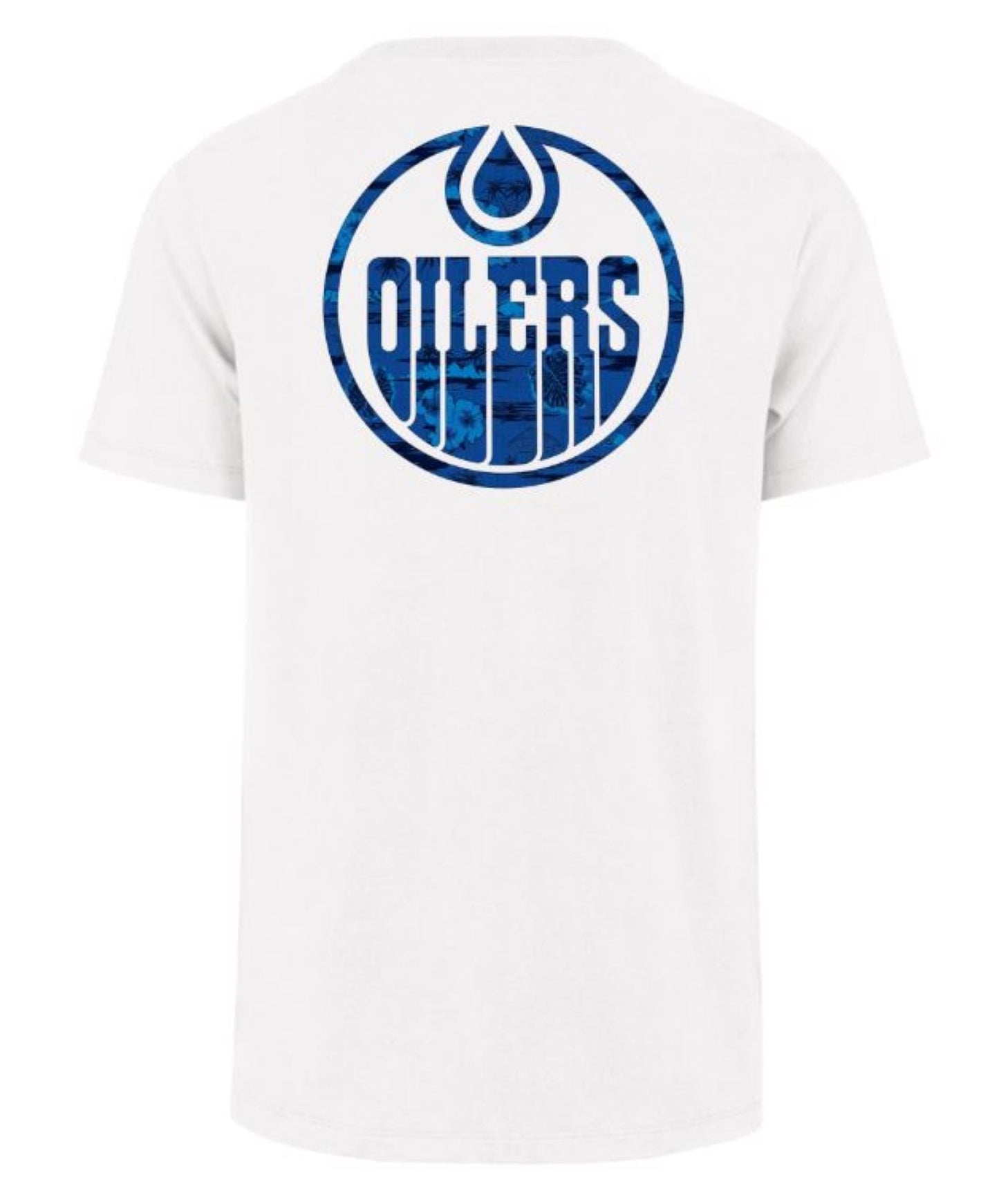 '47 NHL Edmonton Oilers Fiji Backer Franklin Tee - White