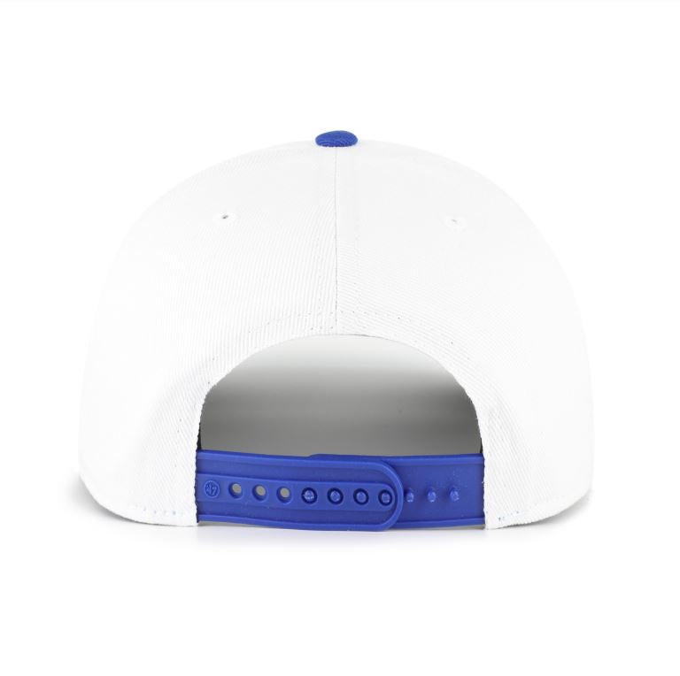 '47 NHL Edmonton Oilers Prime Play Hitch RF Adjustable Snapback Hat - White