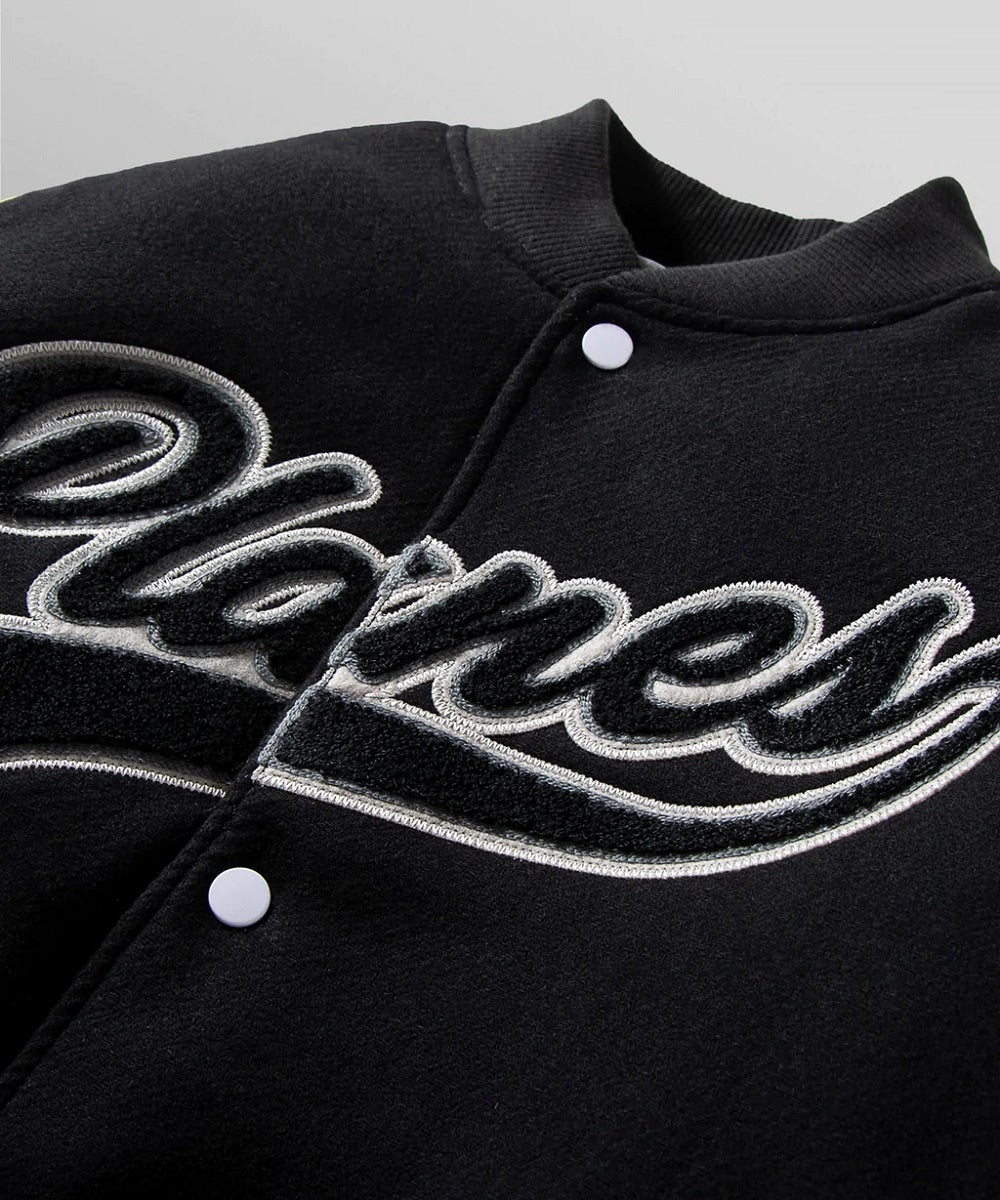 Paper Plane Varsity Jacket