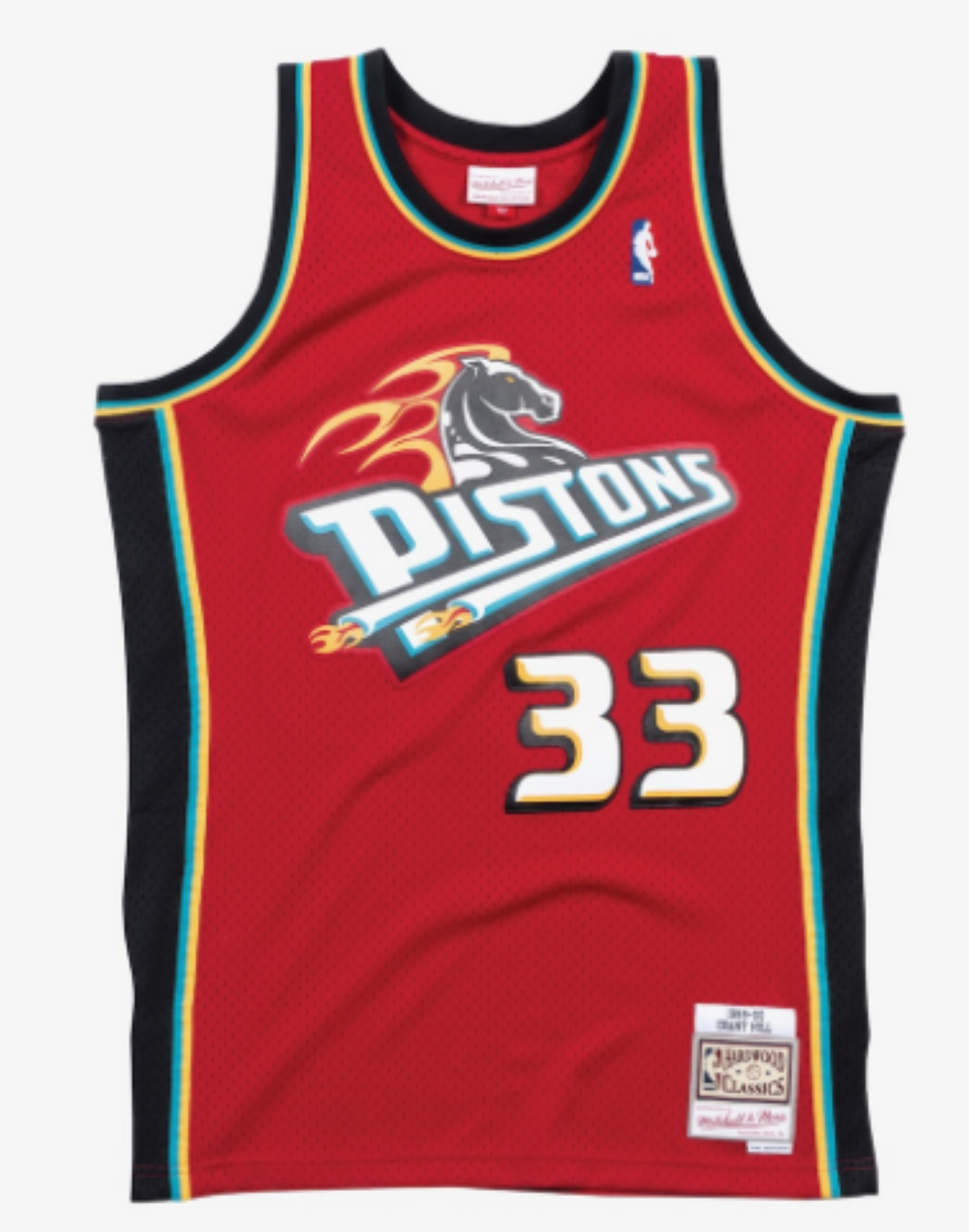 Men's Mitchell & Ness NBA Grant Hill Detroit Pistons 1999/2000 Hardwood Classics Swingman Jersey - Red