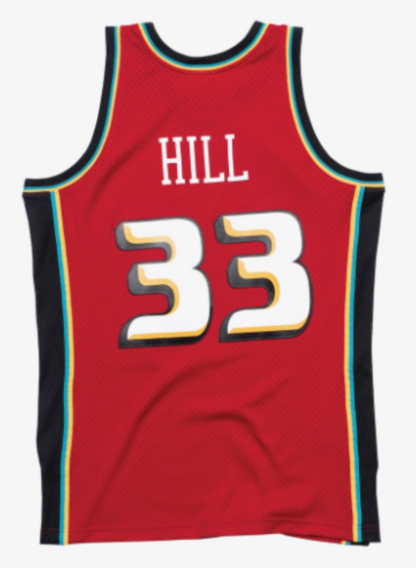 Men's Mitchell & Ness NBA Grant Hill Detroit Pistons 1999/2000 Hardwood Classics Swingman Jersey - Red