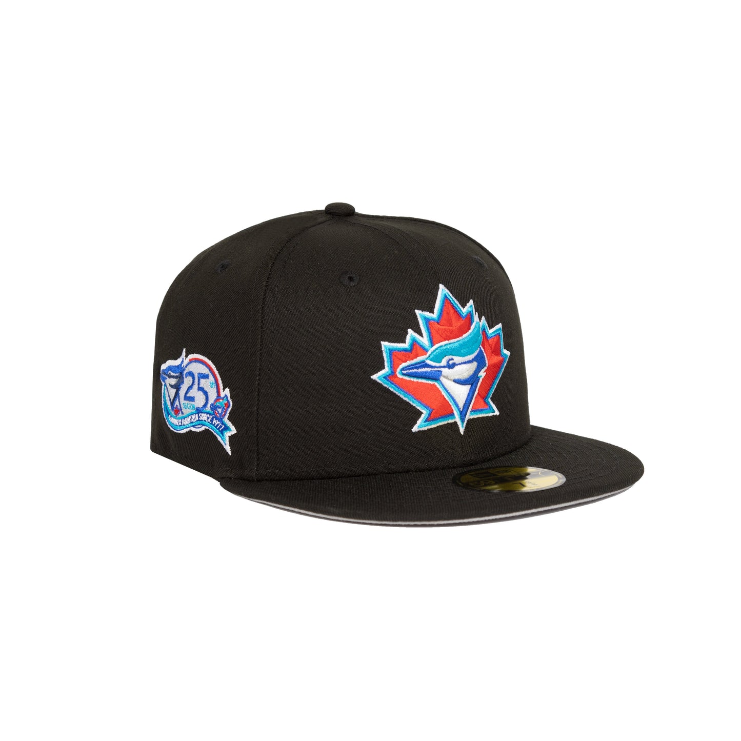 New Era 25th Season Toronto Blue Jays 59FIFTY Black - Fitted Hat