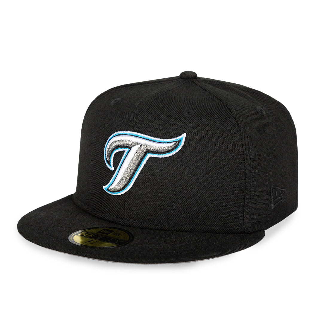 Toronto Blue Jays Retro Black Alt Cooperstown 59fifty Fitted New Era Hat