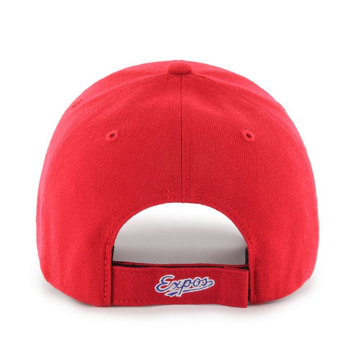 47 MLB Quebec Nordiques MVP Alternate Adjustable Hat - Red
