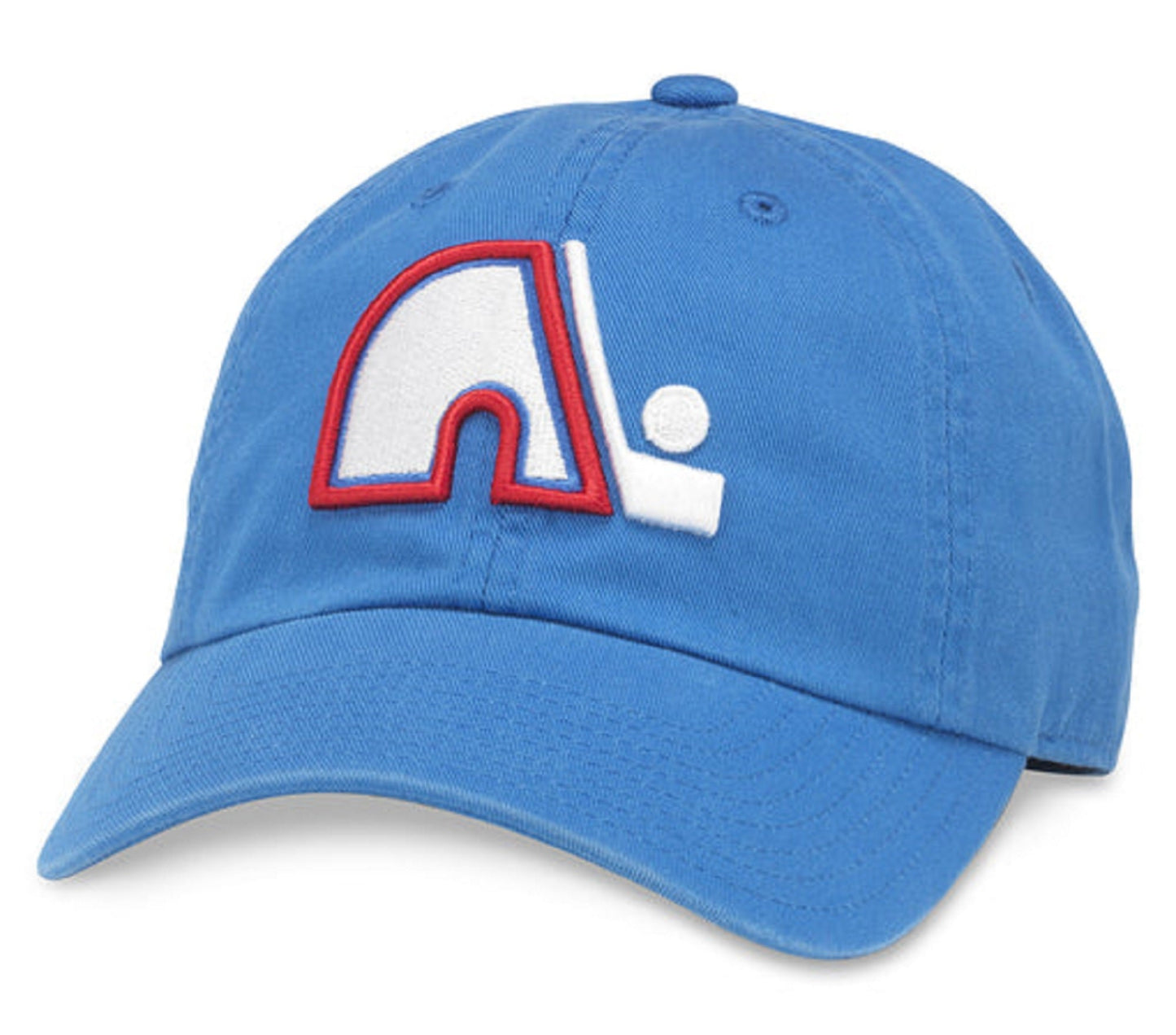 Quebec Nordiques Blue Line Blue Dad Cap - American Needle