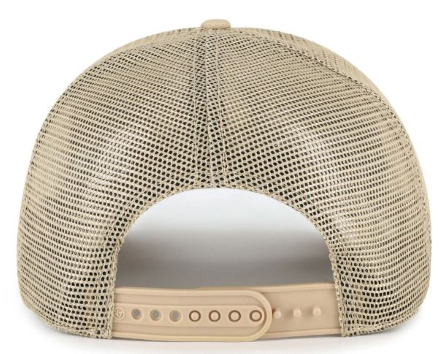 '47 NHL Edmonton Oilers Ranchero Mesh Hitch Adjustable Hat - Khaki
