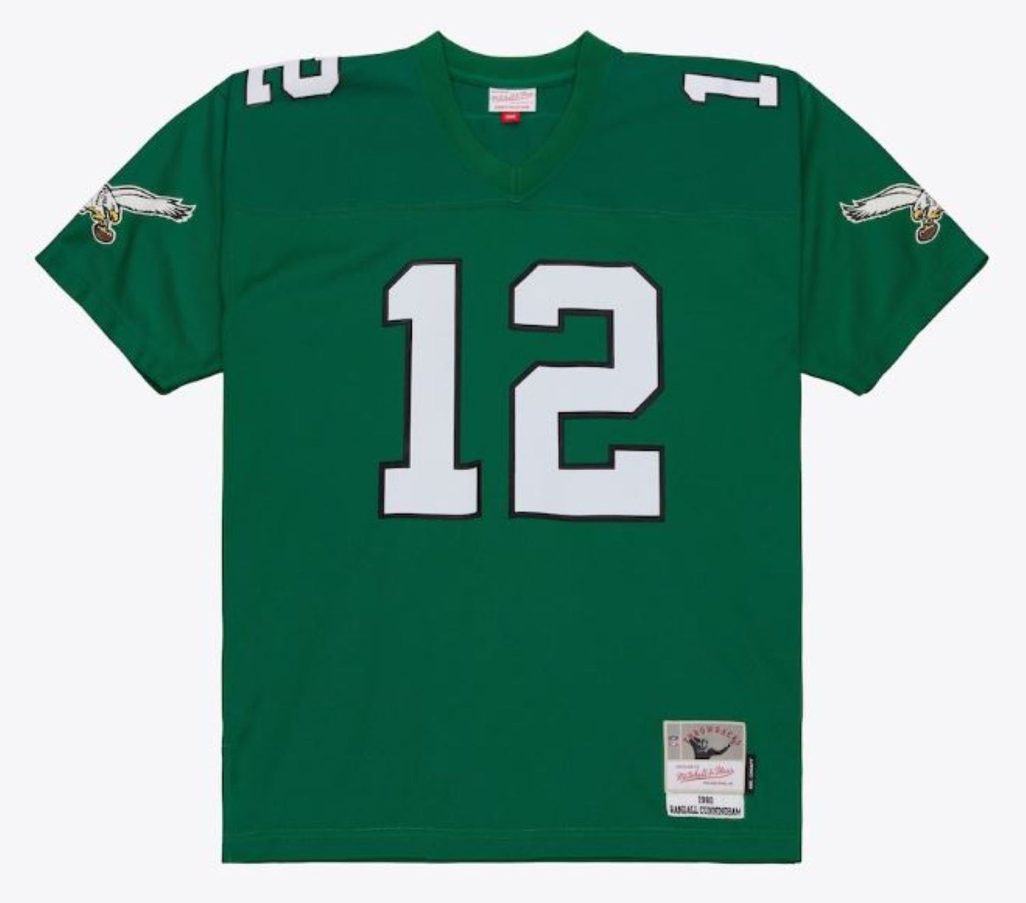 Mitchell & Ness Randall Cunningham Philadelphia Eagles 1990 Legacy Player Jersey - Kelly Green