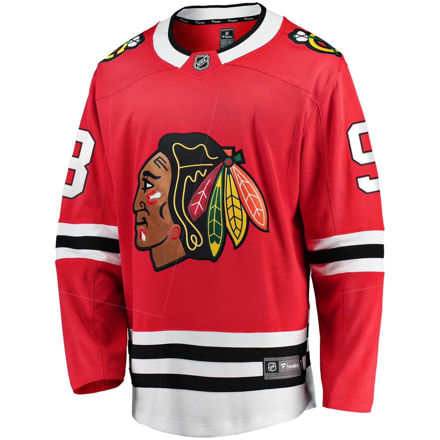Connor Bedard Chicago Blackhawks Fanatics Branded 2023 NHL Draft Home Breakaway Player Jersey - Red