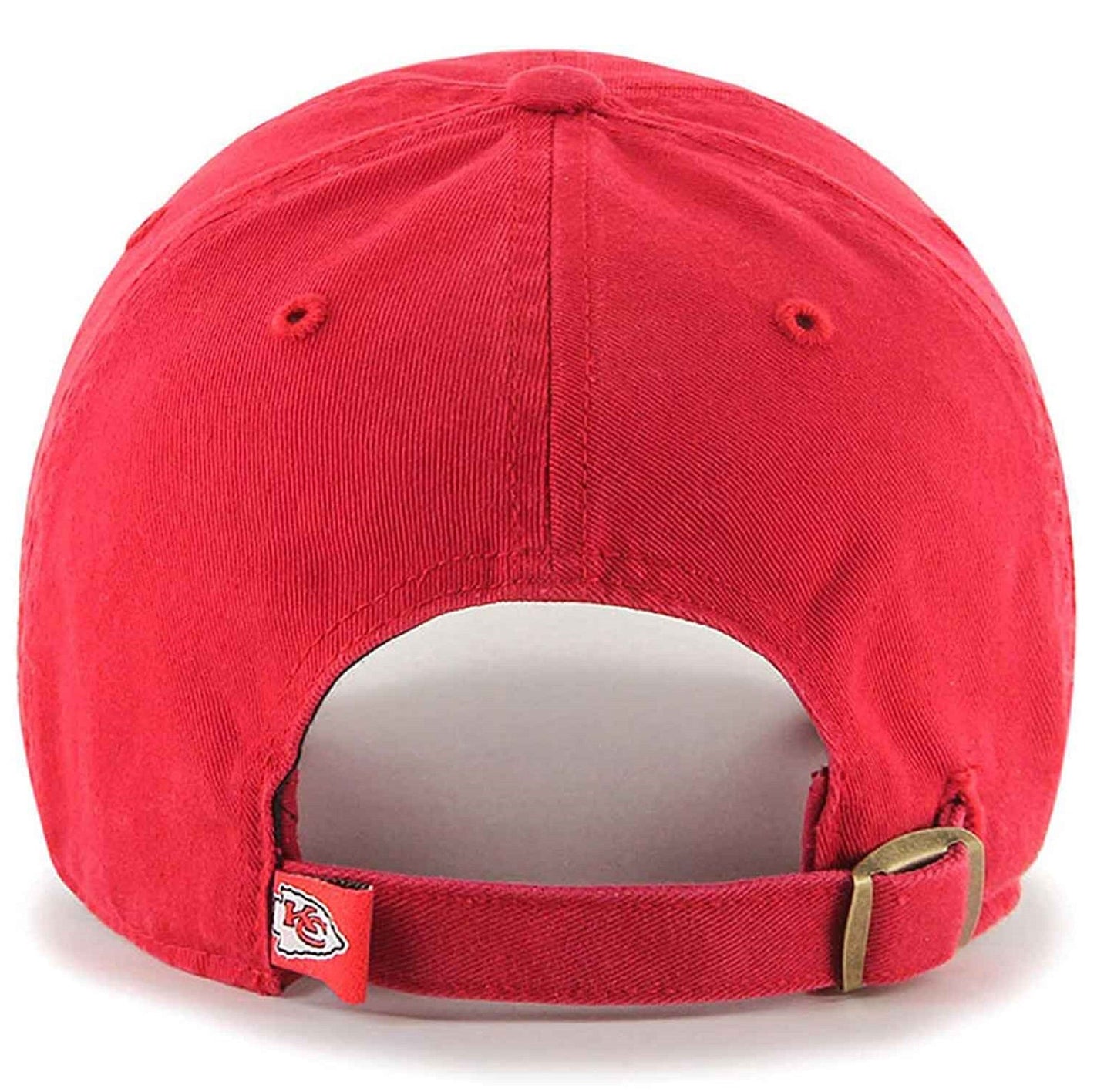 Kansas City NFL ’47 Brand Adjustable Unstructured Clean Red Hat