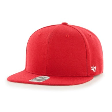 47 Classic Red Captain Snapback Cap - Blank