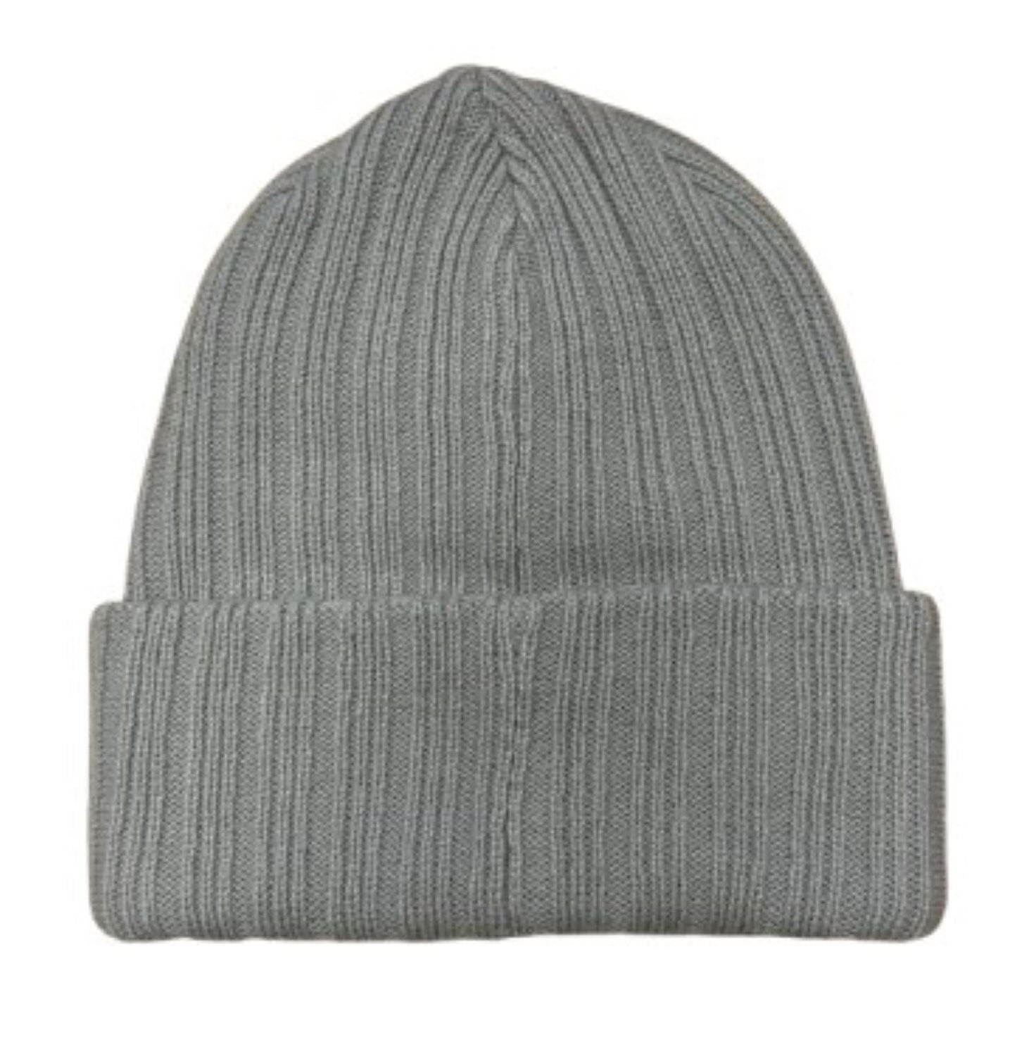 '47 NHL Edmonton Oilers Ribbed Haymaker Cuff Knit Hat - Grey