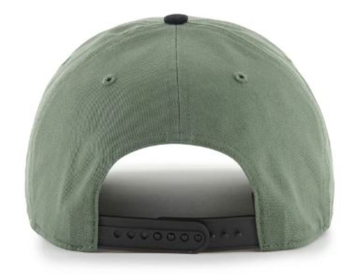 47 NHL Vancouver Canucks Roscoe Rope Option TT Hitch Snapback Hat - Green/Black