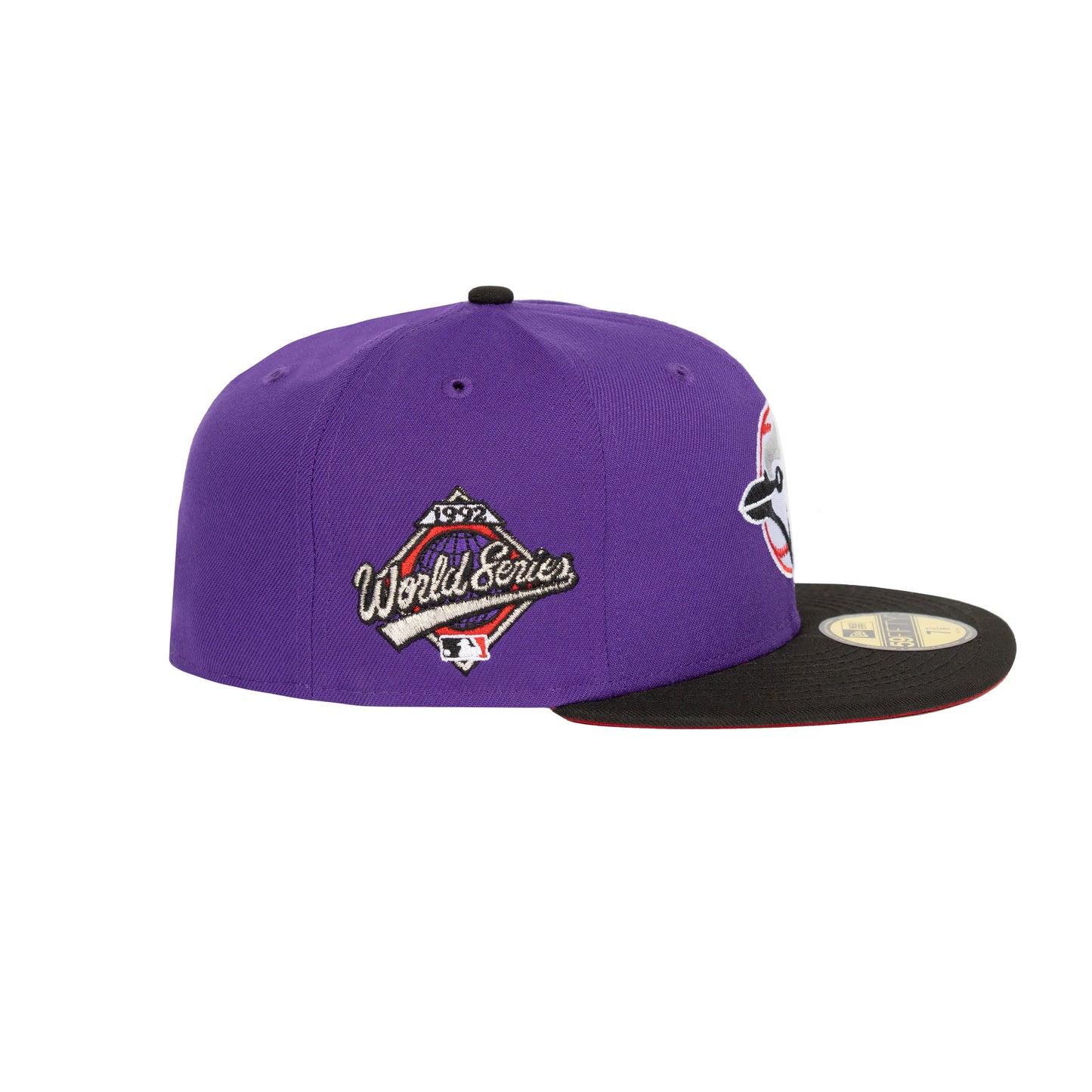 New Era 1992 World Series Toronto Blue Jays 59FIFTY Custom Fitted Hat - True Purple/Black