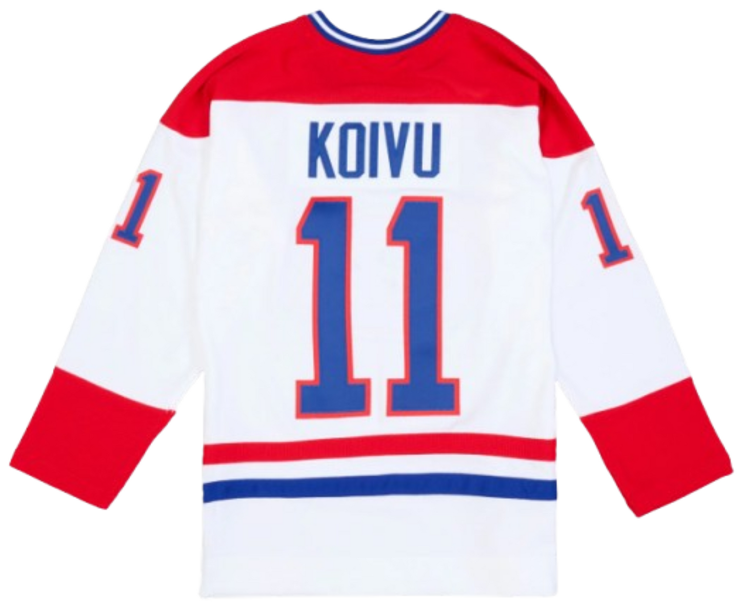 Mitchell & Ness NHL Saku Koivu Montreal Canadiens 1995/96 Jersey - White/Red